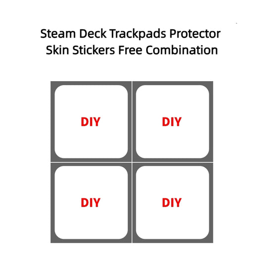 MoeMolly SteamDeck Trackpads Protector Skin Stickers Free Combination