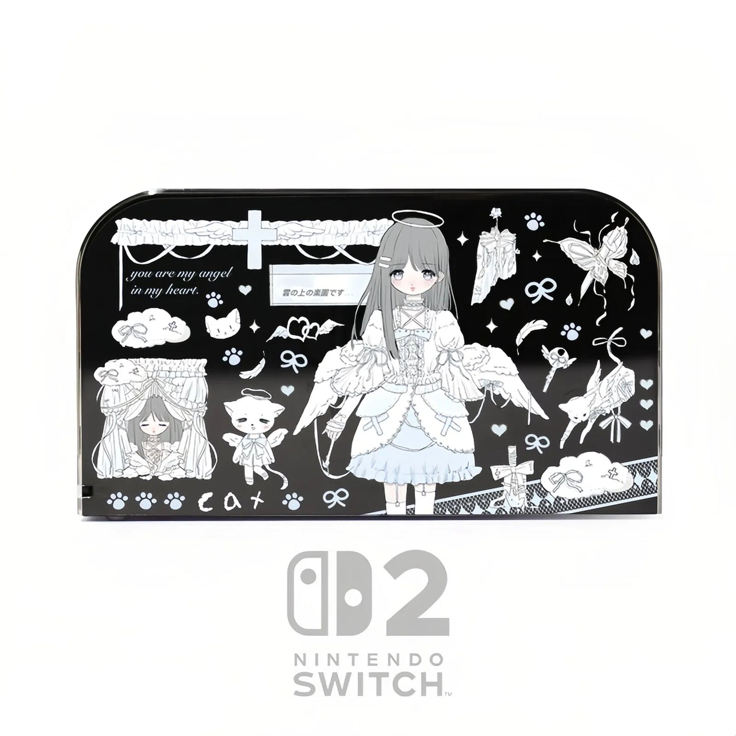 MoeMolly Angelic Girl Nintendo Switch 2 Protective Case