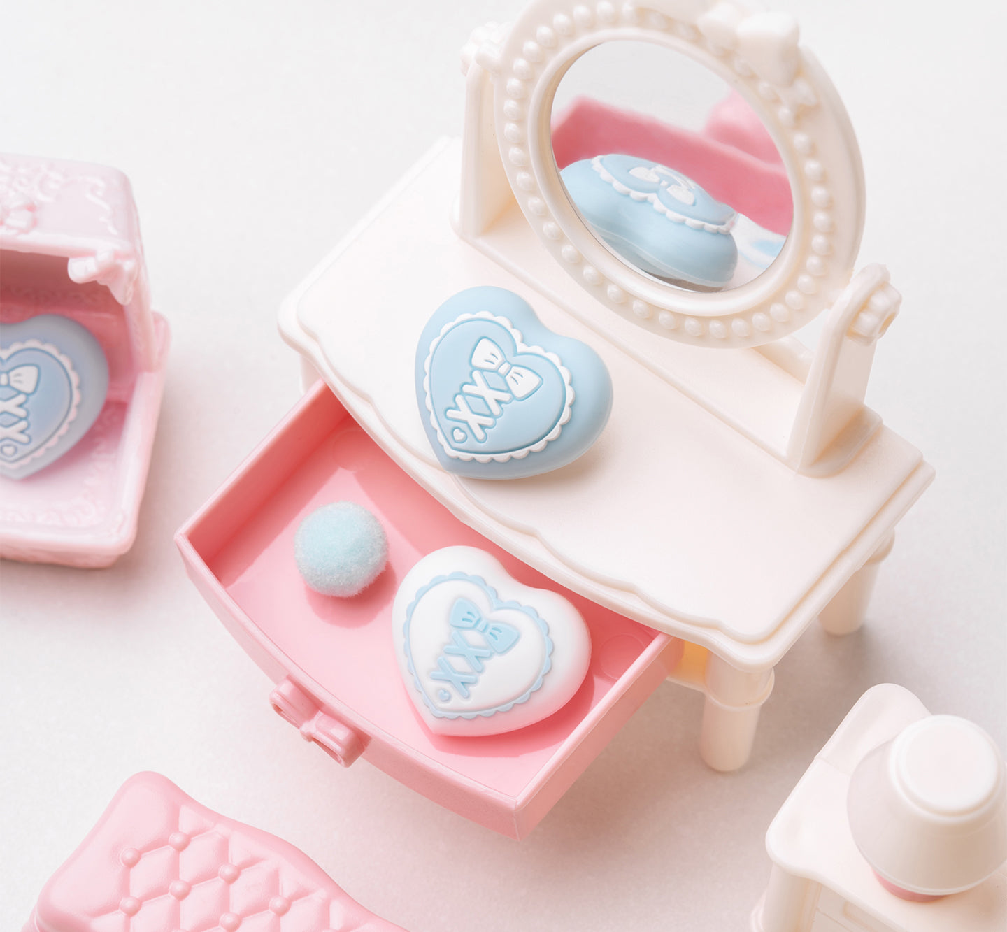 MoeMolly Heart & Lace Thumb Grips for Nintendo Switch 2 & Steam Deck OLED