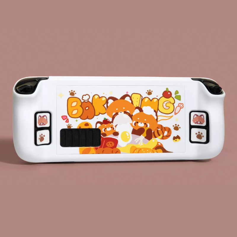 MoeMolly Red Panda Steam Deck Protective Case